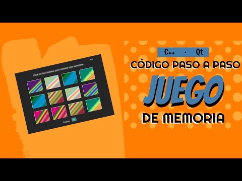 🕹️🎮 Programar un juego de memoria paso a paso en C++ y Qt (interfaz gráfica)