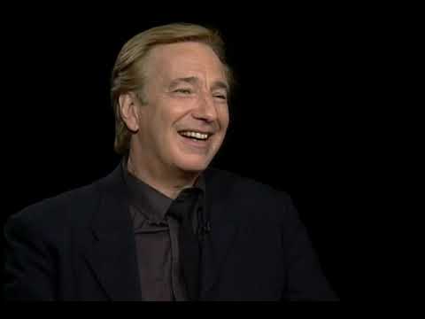 Alan Rickman in Charlie Rose 2002