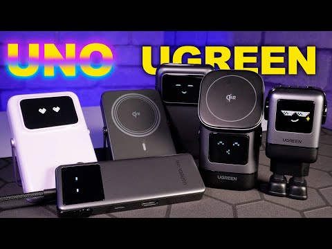 НОВЫЕ "РОБОТЫ" UGREEN. СЕМЕЙСТВО UNO!