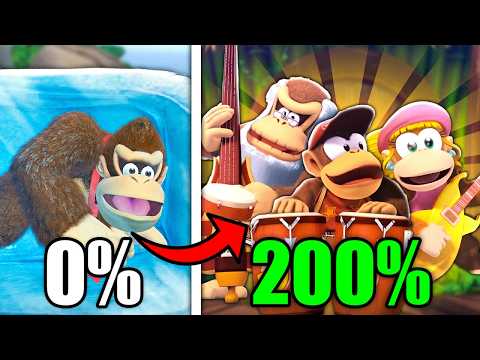 I 200%'d Donkey Kong Tropical Freeze, Here's What Happened