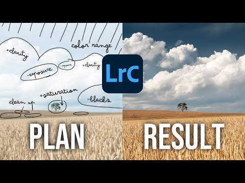 Why Having a Plan BEFORE Editing is so Important (Lightroom Tutorial)