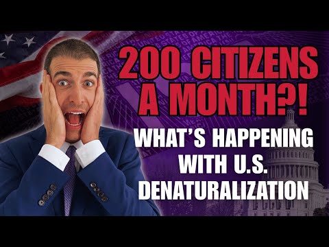 How the US Government Plans to Strip Citizenship from 200 People Monthly in 2026