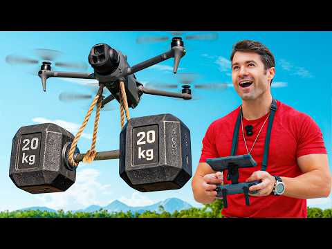 Mavic 4 Pro Weight Test - How Much Can It REALLY Lift?!