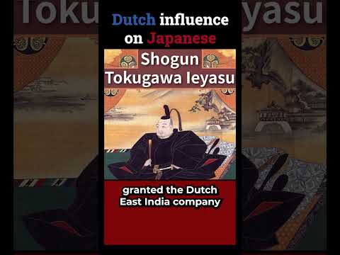 Dutch Influence on Japanese
