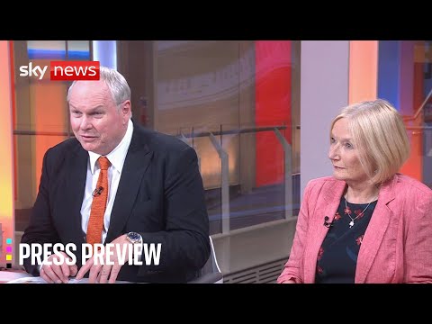 Sky News Press Preview | Wednesday 8 October 2025 | Adam Boulton and Carolyn Quinn