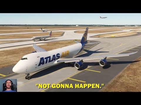 747 Attempts 43,000 FEET in Microsoft Flight Simulator! (with ATC) 5K2K UltraGear GX9