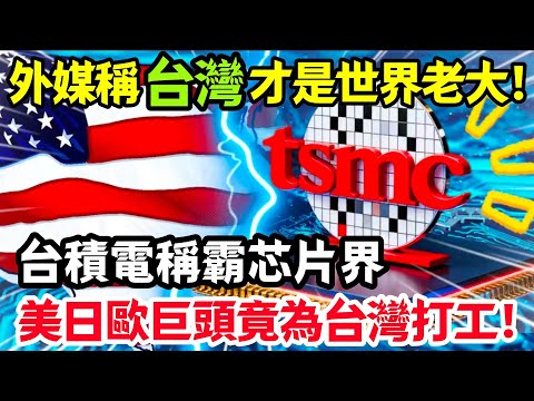看懂美日歐如何為台灣「打工」，解密台積電如何稱霸芯市場，一個眼神讓全球巨頭乖乖聽話！#台積電 #台灣 #智慧工廠