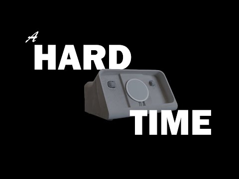 I Made a Concrete iPhone Standby Dock with 3D Printing