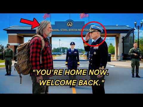 Homeless Veteran Was Blocked From Entering His Own Ceremony — Until the Admiral Saw His Face