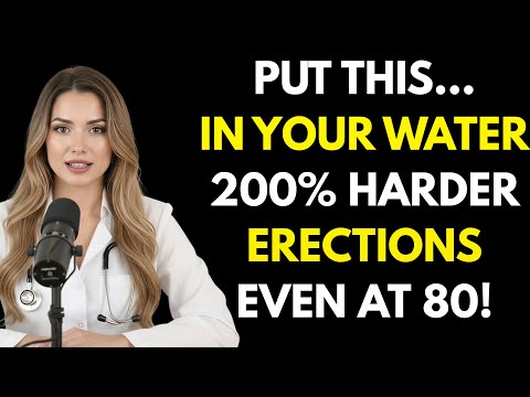 Never Drink Plain Water Again if You Want Stronger Erections | Dr. Emily Carter