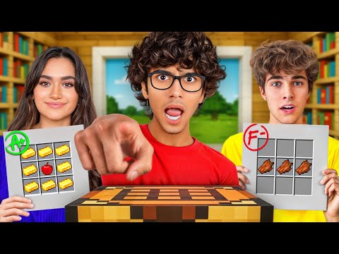 I Sent My Friends to Minecraft School...