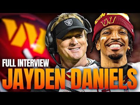 Jayden Daniels FULL INTERVIEW | Gruden Goes Long
