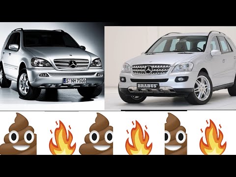 WICH  MERCEDES ML W163 or W164 you can BUY AND ENJOY ! ALL Problems with W163 and W164