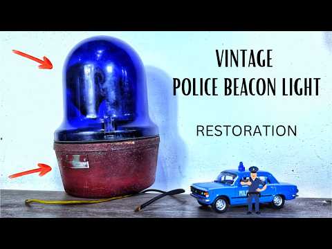 Beacon Light Restoration | Restoring a Time-Worn Item from Poland