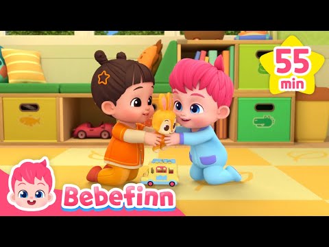 2025 BEST Songs for KidsㅣBebefinn Nursery RhymesㅣMinjeeㅣFriends Song