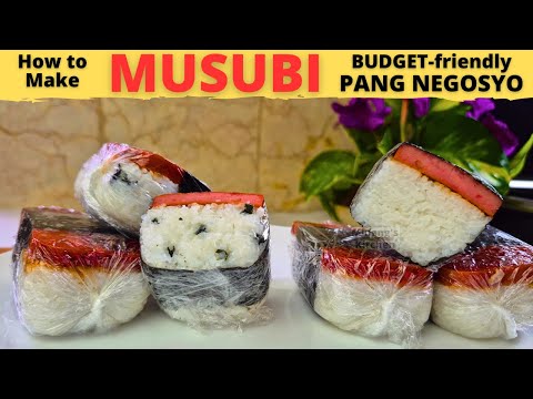 TRENDING! LUNCHEON MEAT MUSUBI | Budget-friendly MUSUBI | PANG NEGOSYO | Musubi