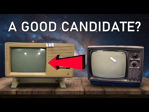 I'm looking for a good CRT for the Apple Lisa