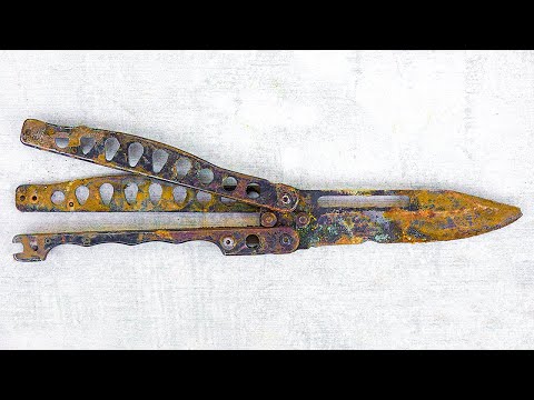 Broken Balisong Knife Restoration