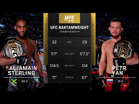 Алджэмейн Стерлинг vs Петр Ян 2: Полный бой