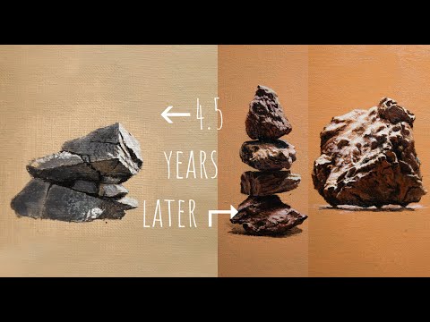 HOW TO PAINT REALISTIC ROCKS!! | PART #2 | WHAT I'VE LEARNED IN 4.5 YEARS!!
