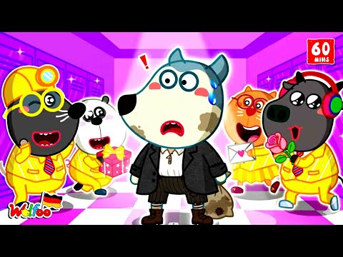 Wolfoo Geschichte 🐺 Wolfoos Klasse wird zu seinem Fanclub! 😮 – Zurück in die Schule