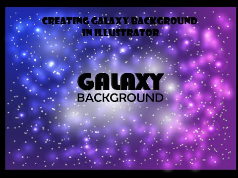 Creating galaxy background in illustrator