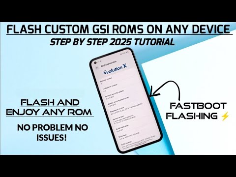🚀 flash android 16 GSI roms step by step guide 2025