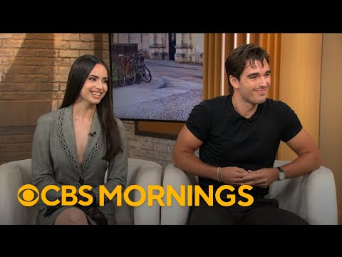 Sofia Carson and Corey Mylchreest bring "My Oxford Year" to life on screen