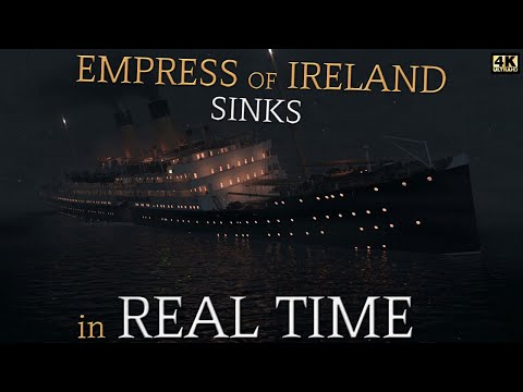 Empress of Ireland Sinks in REAL TIME | New 2025 Animation