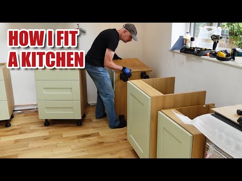 How to fit a kitchen
