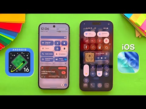 iOS 26 vs Android 16 - Liquid Glass vs Material You
