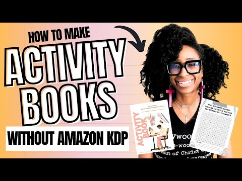 HOW TO CREATE & SELL ACTIVITY BOOKS (WITHOUT USING AMAZON KDP) | Word Search Puzzle | Canva AI 2025