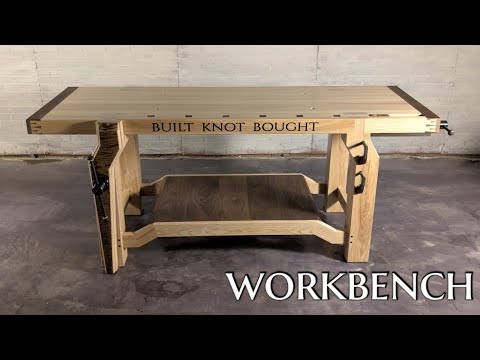 Roubo workbench build // not your average bench