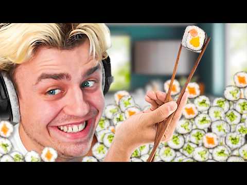 ICH VERSUCHE 100 MAKIS ZU ESSEN! (mit BastiGHG & Metashi)