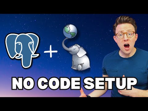 Install PostGIS in MINUTES with NO CODE!