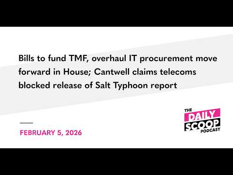 Bills to fund TMF, overhaul IT procurement move forward in House