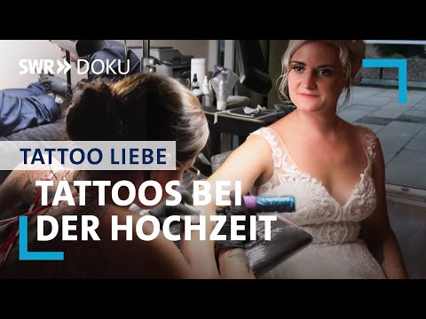 Eine Hochzeitsgesellschaft lässt sich tätowieren | Tattoo Liebe | SWR Doku