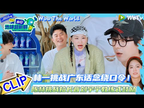 【地球超新鲜】CLIP：地球团挑战绕口令金靖一遍过！陈赫挑战拉长音刘宇宁教练式鼓励！ |Wow The World#地球超新鲜#孙红雷#李乃文 #刘宇宁#陈星旭#王玉雯 #龚俊  #林一