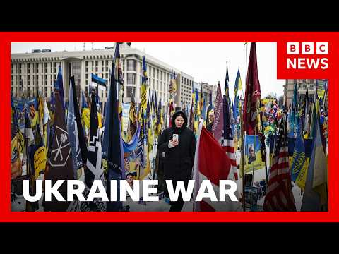 Four years since Russia's full-scale invasion of Ukraine | BBC News