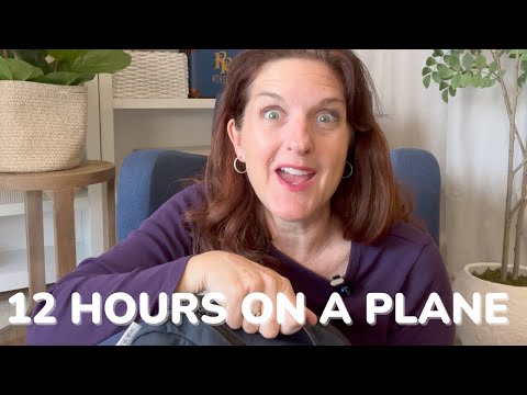 What's In My Personal Item Bag for 12 Hour Flight