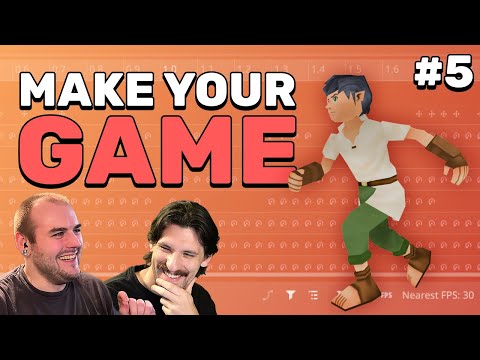 How to make your first Video Game - Basic Animation (Ep. 5)