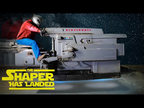 Big Cincinnati 36'' Shaper has Arrived! Walk around and testing.