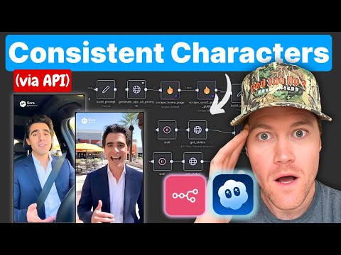 I Built the Ultimate Consistent Character UGC Ad Machine (Sora 2 API + n8n)