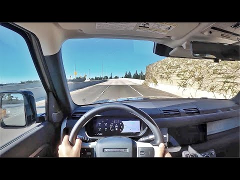 2020 Land Rover Defender 110 SE POV Test Drive (3D Audio)(ASMR)