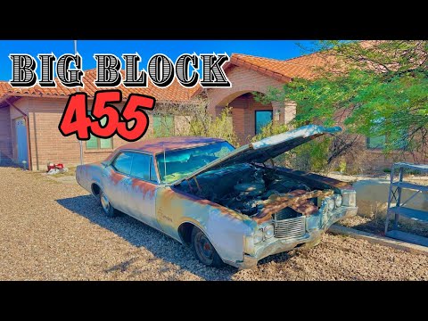 DESERTED ‘68 olds parked 36 years ago! Will it RUN and DRIVE?