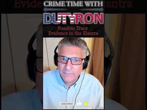 Bryan Kohberger Is there Possible Trace Evidence in the Hyundai Elantra #shorts