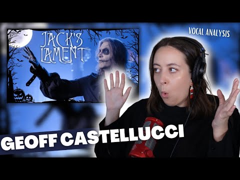 GEOFF CASTELLUCCI - Jack's Lament | Vocal Coach Reaction (& Analysis) | Jennifer Glatzhofer