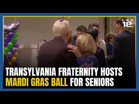 Transylvania fraternity hosts Mardi Gras masquerade ball for seniors