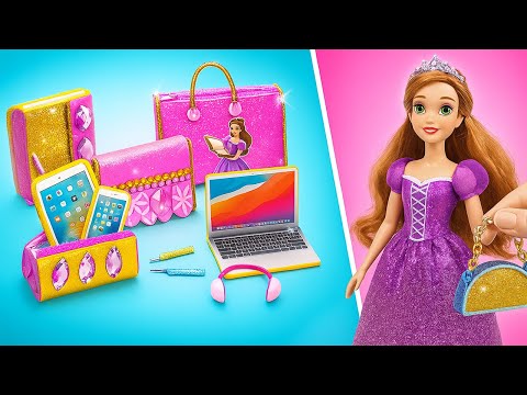🎀 Pretty in PINK! DIY Barbie School Supplies You’ll LOVE! 💕📚