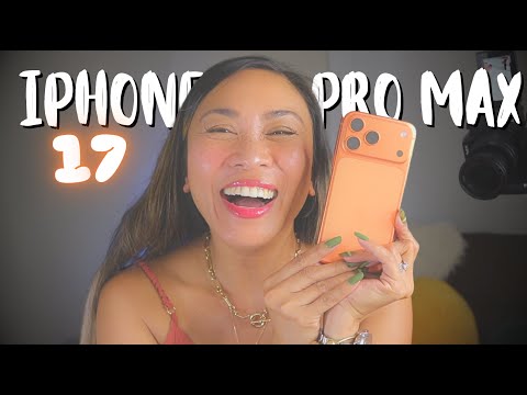 NEW 🍎 iPhone 17 Pro Max Cosmic Orange Unboxing & Accessories